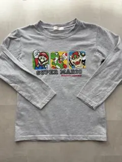 スーパーマリオ 長袖Tシャツ 130
