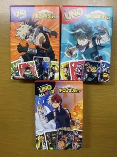 マクドナルド　ハッピーセット 僕のヒーローアカデミア UNO コンプセット