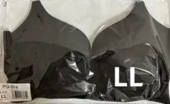 PGブラ ノンワイヤー 黒 ブラック LL