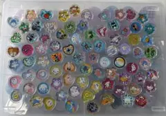 おはじきシール　サンリオ　パワパフ　すんすん