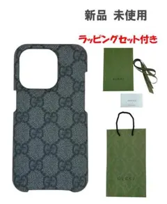 新品未使用 GUCCI グッチ iPhone15ケース ジャンボGG 中古】GUCCI GG ジャンボ iPhone15 スマホケース グッチ 中古