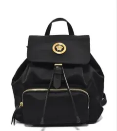 VERSACE メデューサ ナイロン バックパック ブラックのサムネイル