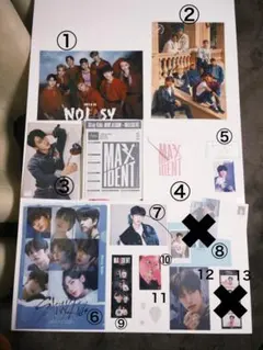 ※バラ売り可【新品】Straykids MAXIDENT 限定盤　その他グッズ