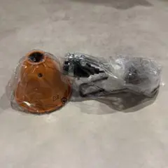 ALUMINUM CLIP LAMP S ORANGE & BLUE