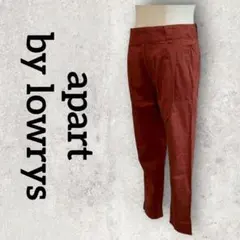apart by lowrys タックパンツ アンクルパンツ (M) テラコッタのサムネイル