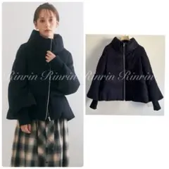 ポンチョ ダウンジャケット