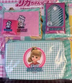 リカちゃんくじ☓セーラーズ ポーチ 小物 07 08 10 セット