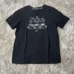【早い者勝ち】Nike グラフィック Tシャツ L ブラック Lサイズ 重ね着
