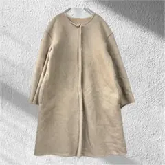 グリーンレーベルリラクシング/ユナイテッドアローズ/ムートンコート/ボア/S