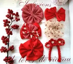 【228】七五三ヘッドドレスつまみ細工髪飾り七五三ヘッドドレス753着物リメイク