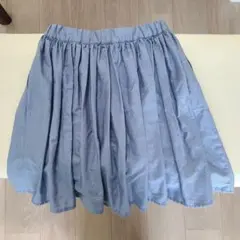 グローバルワーク　キッズ女の子　水色スカート160cm