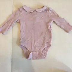 babyGAP ピンク 長袖ロンパース 3-6m(60)