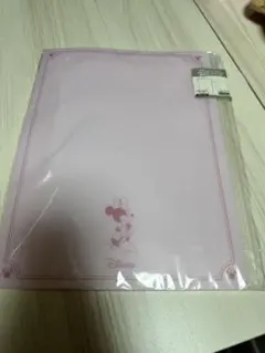 Disney ミニーマウス クリアファイル ピンク