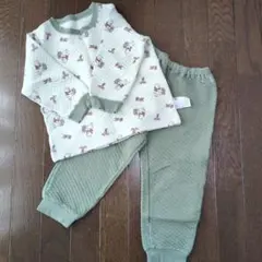 ユニクロ プーさん パジャマ 110cm　キルティング