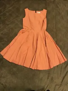 LANVIN en Bleu ノースリーブワンピース 38