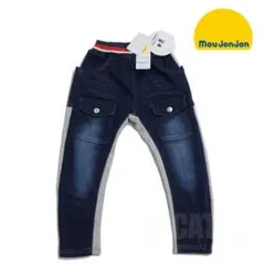 ムージョンジョン 110 前後切替 9分丈パンツ ストレッチパンツ 265J61