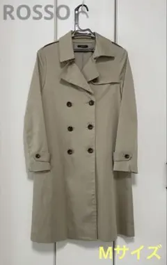 美品　ROSSO　トレンチコート