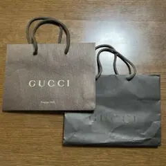 GUCCI ショッパー袋 2点セット