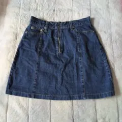 INGNI(イング) 台形 デニム ミニ スカート ジーンズ