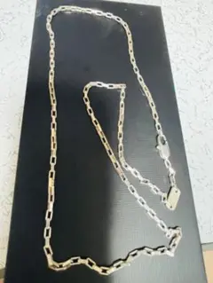 美品 GUCCI グッチボックスチェーン ネックレス シルバー925 50cm