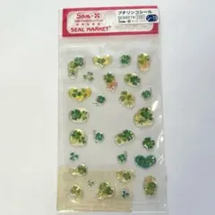 プチリンコシール　平成レトロ　サンエックス クローバー　ぷっくりシール