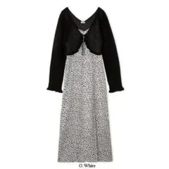 Lily Brown(リリーブラウン) カーデセットバリエーションワンピース