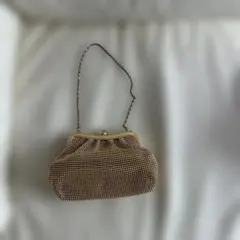 KUMIKYOKU ゴールドクラッチバッグ