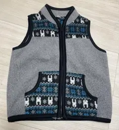 西松屋 ベビー服 ベスト フリース 90cm