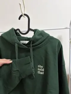 she said that ×niko and…コラボアイテムフード付きパーカーのサムネイル