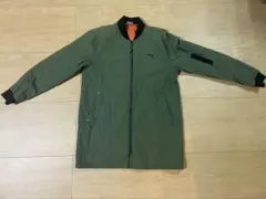 PUMA オリーブグリーン フライトジャケット MA-1 XLサイズ