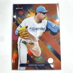 25シリ 加藤貴之 Topps finest 日本ハムファイターズ