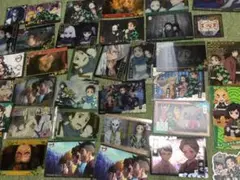 鬼滅の刃 　トレーディングカード&シール　36枚程度　まとめてセット