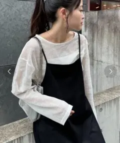 【CIAOPANIC TYPY】シアーレースボーダーアソートBIGTEE