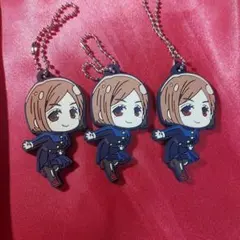 釘崎野薔薇 ラバーストラップ 3点