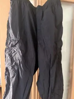 ナイロンカーゴパンツ　FREAKS STORE 黒のサムネイル