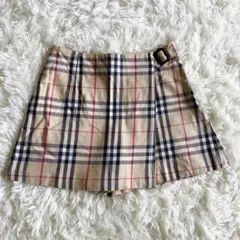 バーバリーロンドン　キュロットパンツ　巻きスカート　女の子　150