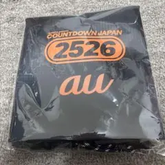 COUNTDOWN JAPAN 2526 au ノベルティ　ナップザック