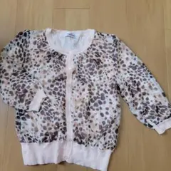 GALLERY VISCONTI アニマルプリント カーディガン
