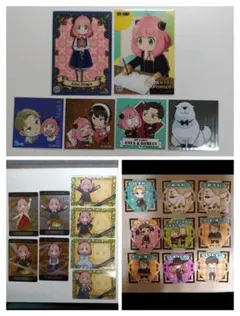 スパイファミリー　アーニャ　クリアカード　シール　ステッカー