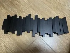 ブラック 壁掛けラック
