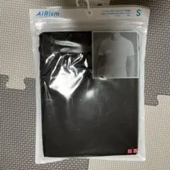 AIRism クルーネックT（半袖）Sサイズ ブラック