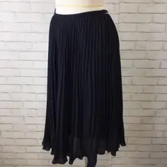 6.15 h661 エスプリミュール プリーツスカート 9号 裏地付き￼のサムネイル
