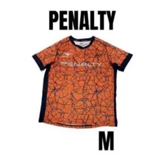 【PENALTYペナルティ】美品　半袖Tシャツ　サッカー　プラクティス　総柄　Mのサムネイル