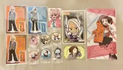 ヒロアカ くら寿司 ビッくらポン 缶バッジ アクスタ 緑谷 爆豪 轟 麗日