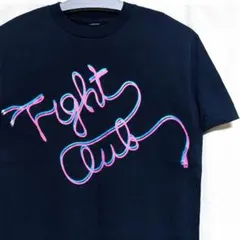 ■00s■レア！ROC STAR FIGHT CLUB コラボ Tシャツ 紺M■