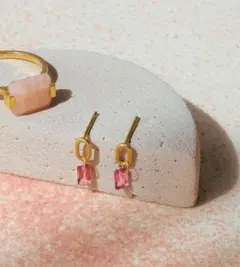 2025年最新】K18YGピンクトルマリンピアスの人気アイテム - メルカリ