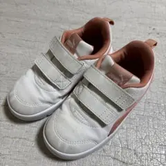 Puma ベルクロスニーカー ホワイト/ピンク