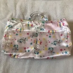 ユニコーン柄バッグ
