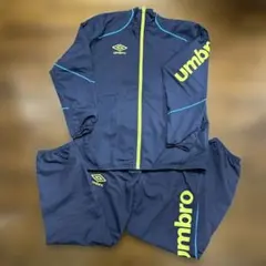 UMBRO ネイビー ジャージ XL umbro（アンブロ） かっこいい Xプロジャージ 上下NVY 紺 ネイビー O