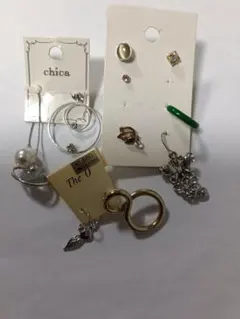 ピアス 片耳用 10点セット まとめ売り　おまけ付き